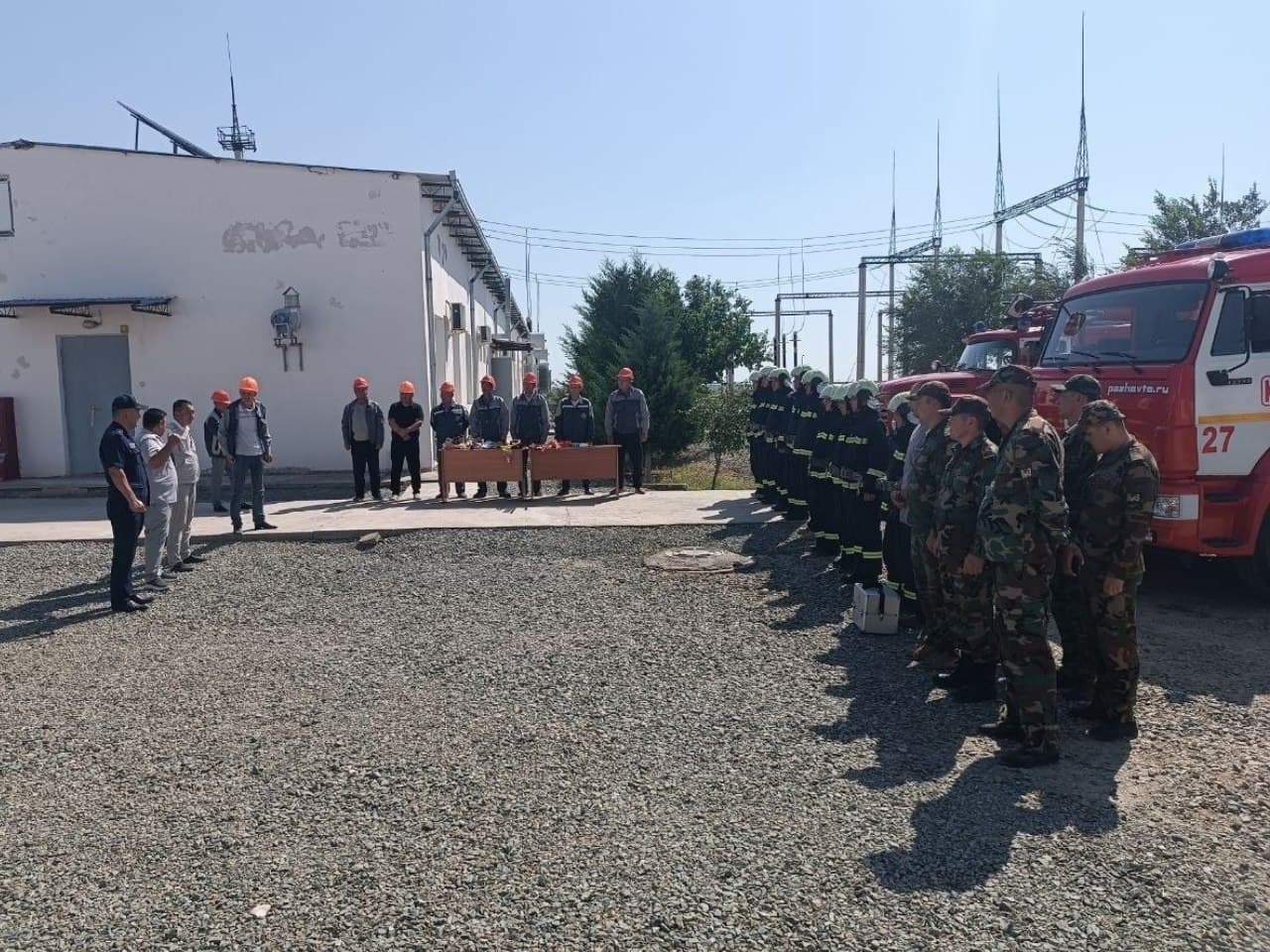 Amaliy taktik mashg‘uloti o‘tkazildi