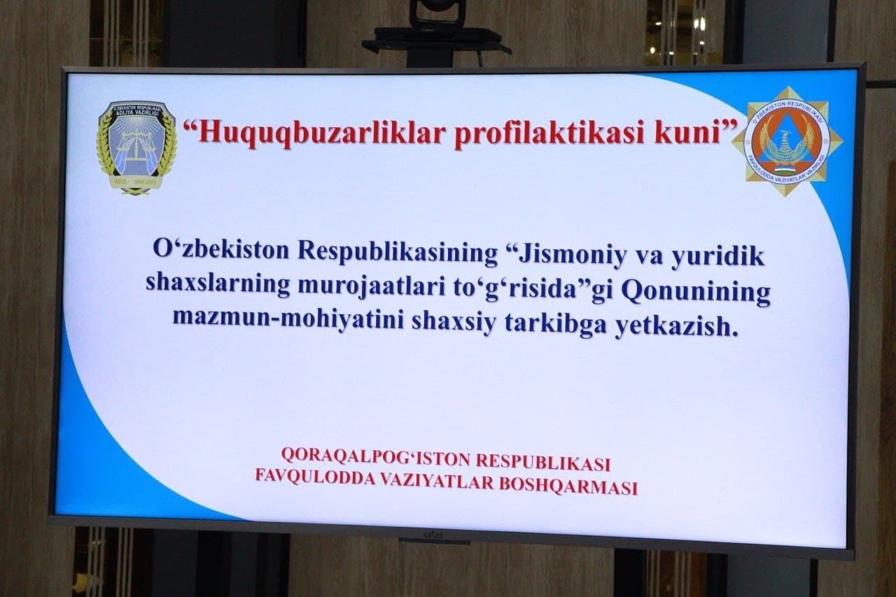 Huquqbuzarliklar profilaktikasi kuni