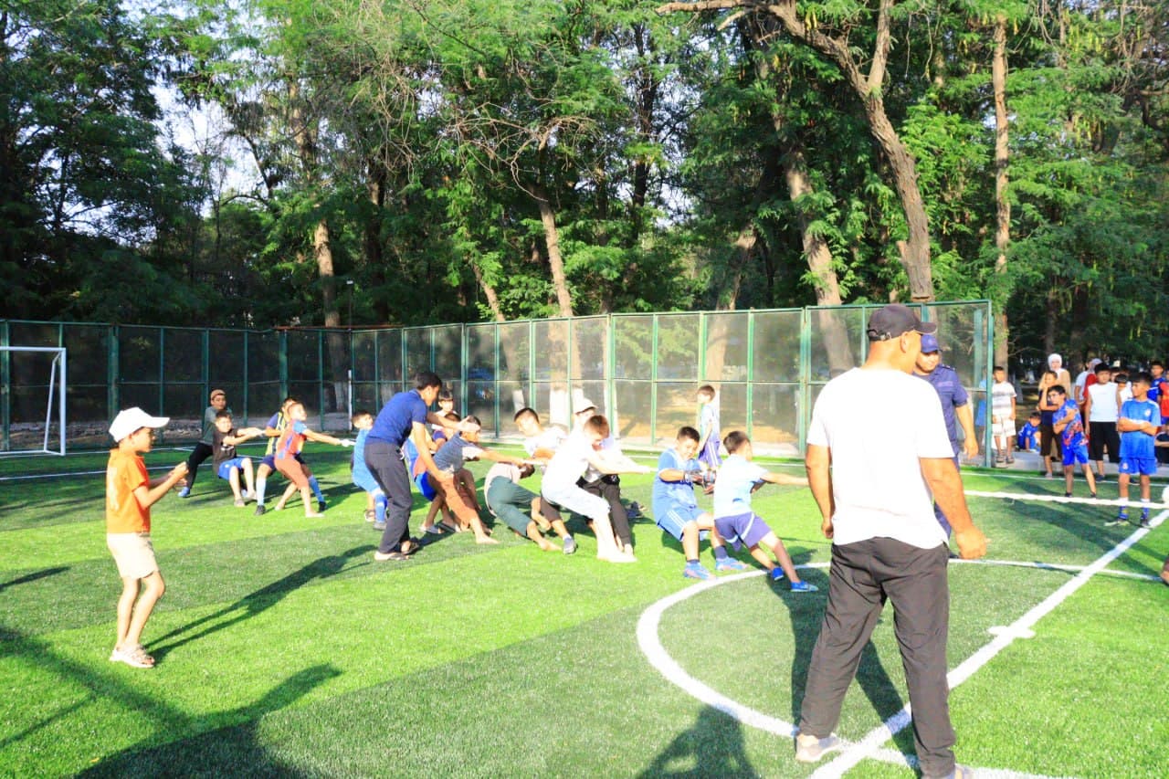 ANDIJONDA HARBIY-VATANPARVARLIK RUHIDAGI SPORT MUSOBAQASI O‘TKAZILDI