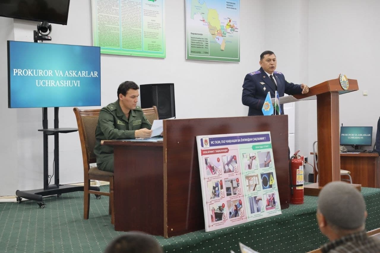 Yoshlar bilan targʻibot-tashviqot tadbirlari davom etmoqda