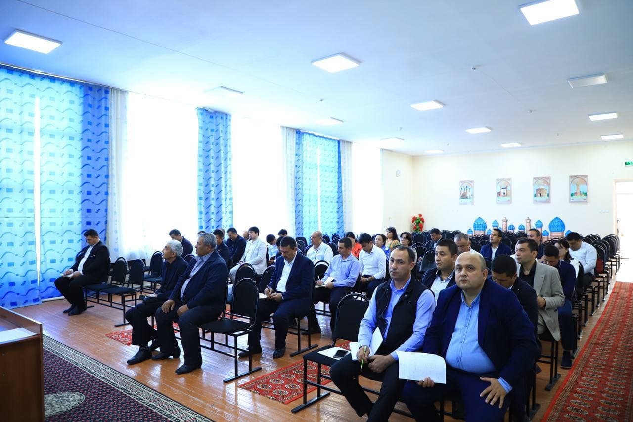 NODAVLAT TA’LIM MUASSASALARI RAHBARLARI BILAN MUHIM MULOQOT O‘TKAZILDI