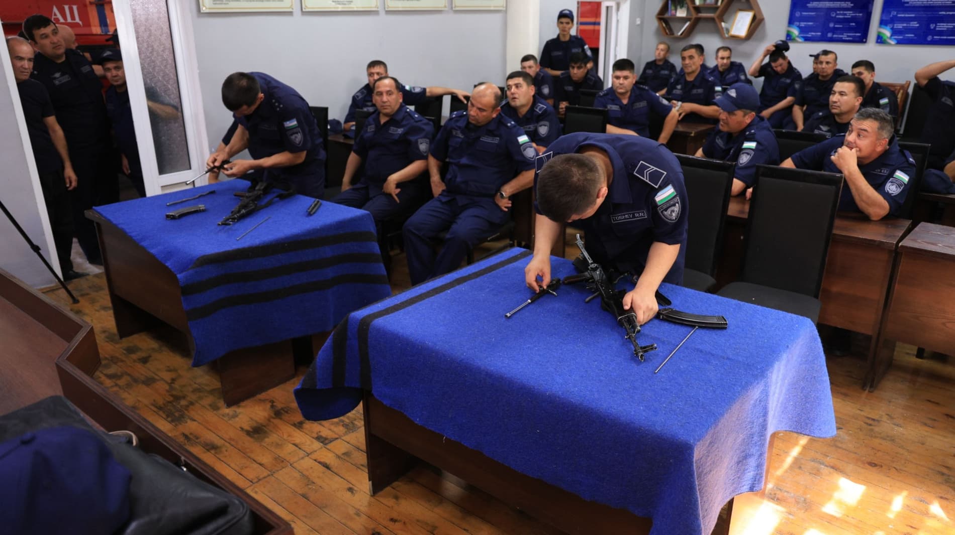 Malaka toifasi uchun jismoniy tayyorgarlik va test sinovlari o‘tkazildi