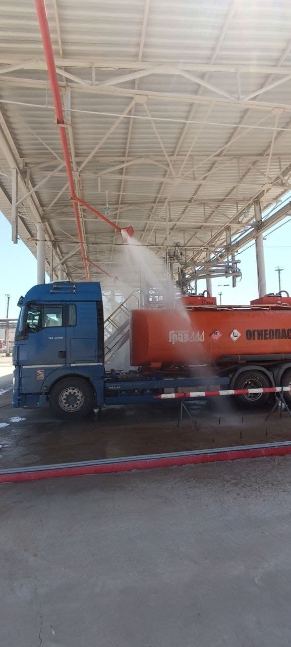 Qorovulbozor neft quyish estakadasida "Dolzarb 60 kun" profilaktik tadbiri amalga oshirilmoqda.
