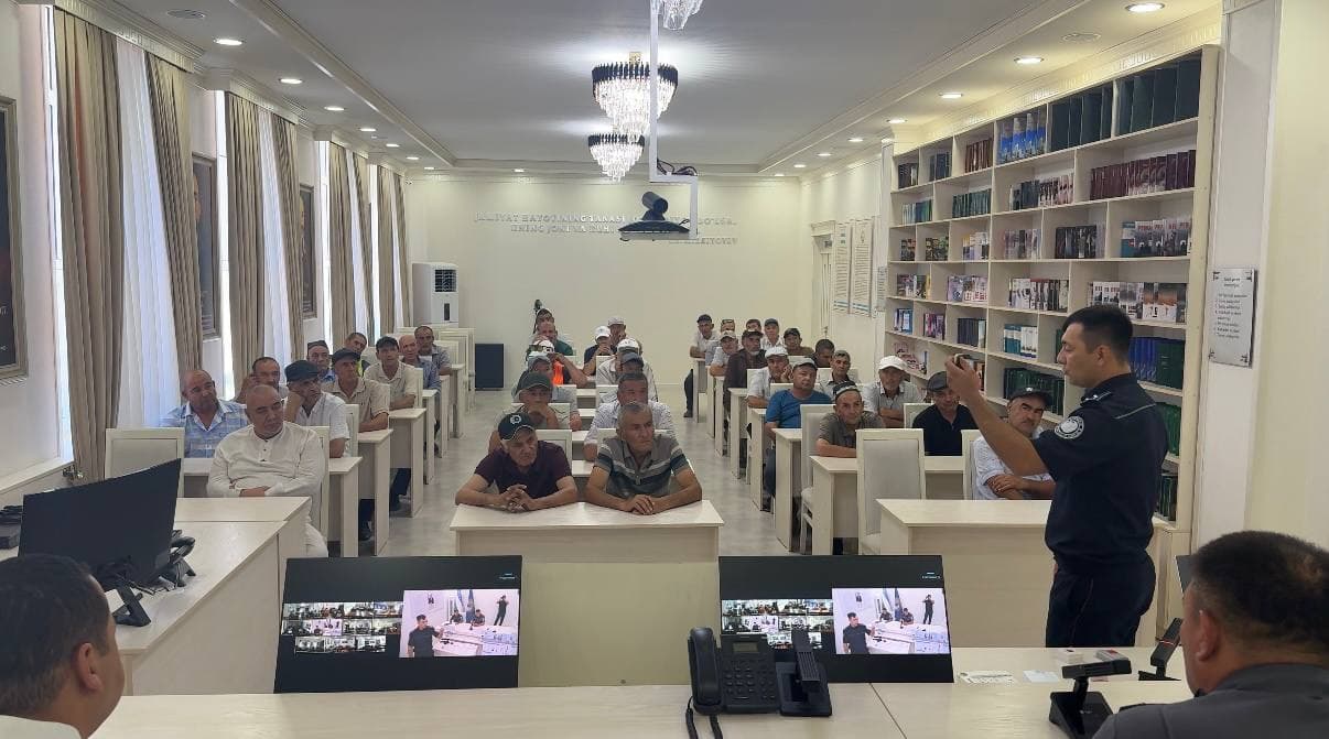 Buxoro viloyati Qo‘riqlash boshqarmasida o‘quv seminari tashkil etildi