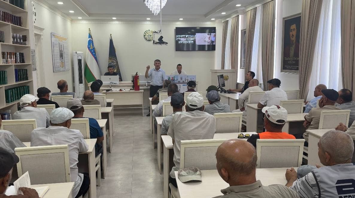 Buxoro viloyati Qo‘riqlash boshqarmasida o‘quv seminari tashkil etildi