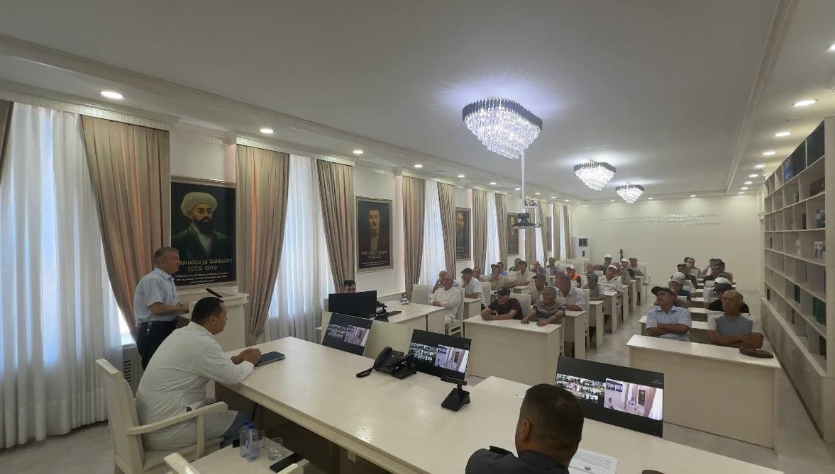 Buxoro viloyati Qo‘riqlash boshqarmasida o‘quv seminari tashkil etildi