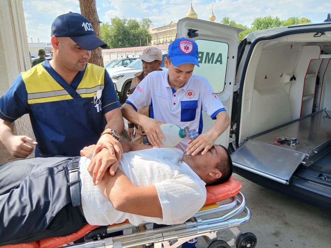 “Elektr tarmoqlari korxonasi va Hududgaz Buxoro shahar filiali” da amaliy-taktik o‘quv mashqi o‘tkazildi.