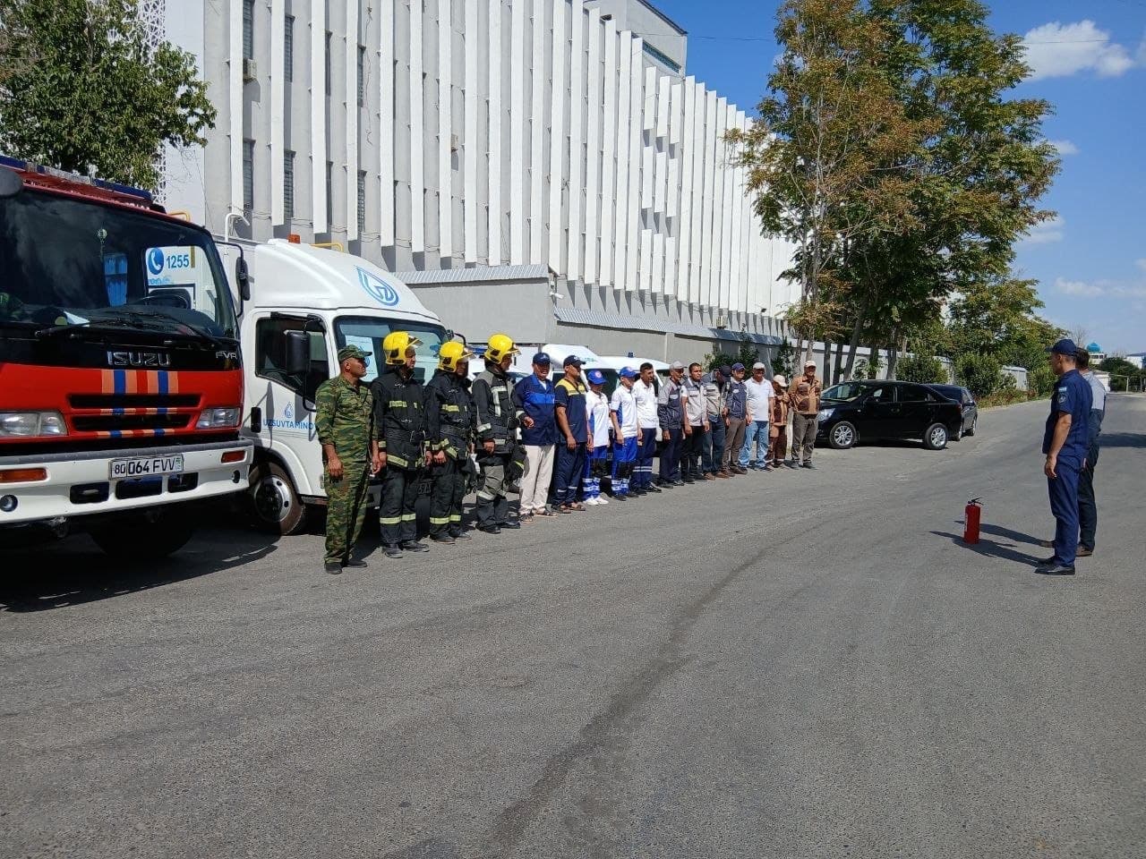 “Elektr tarmoqlari korxonasi va Hududgaz Buxoro shahar filiali” da amaliy-taktik o‘quv mashqi o‘tkazildi.