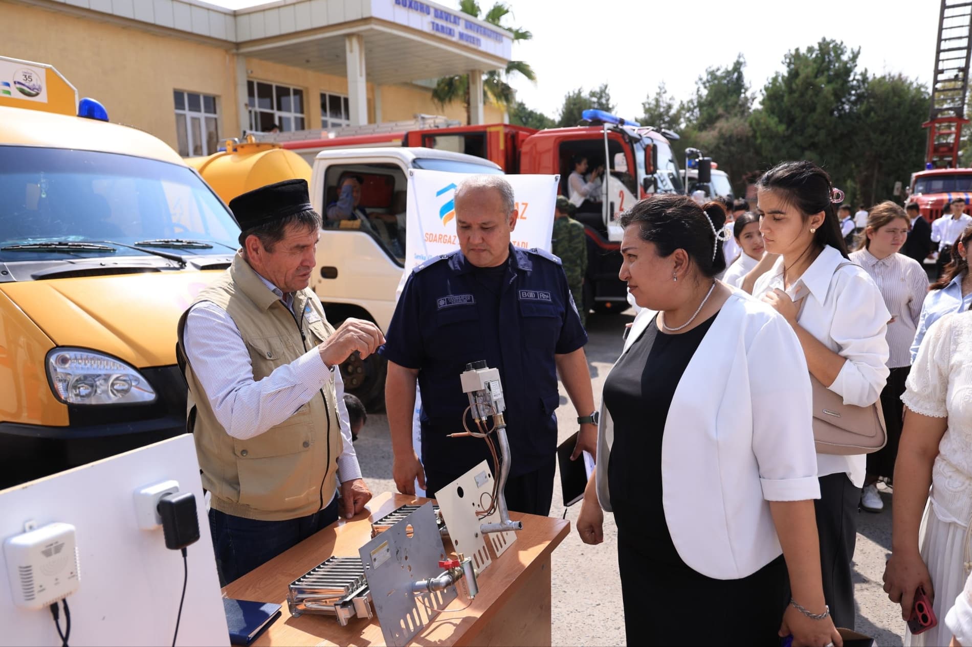 Talabalar uchun amaliy ko‘rgazma tashkil etildi