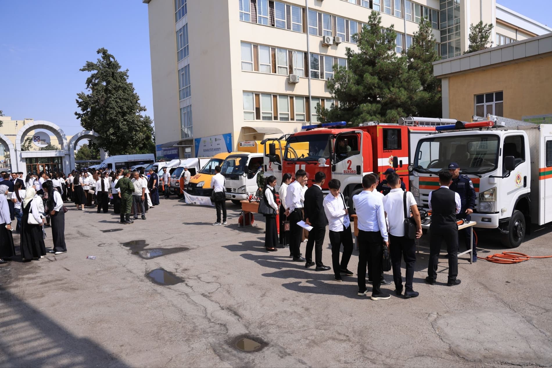 Talabalar uchun amaliy ko‘rgazma tashkil etildi