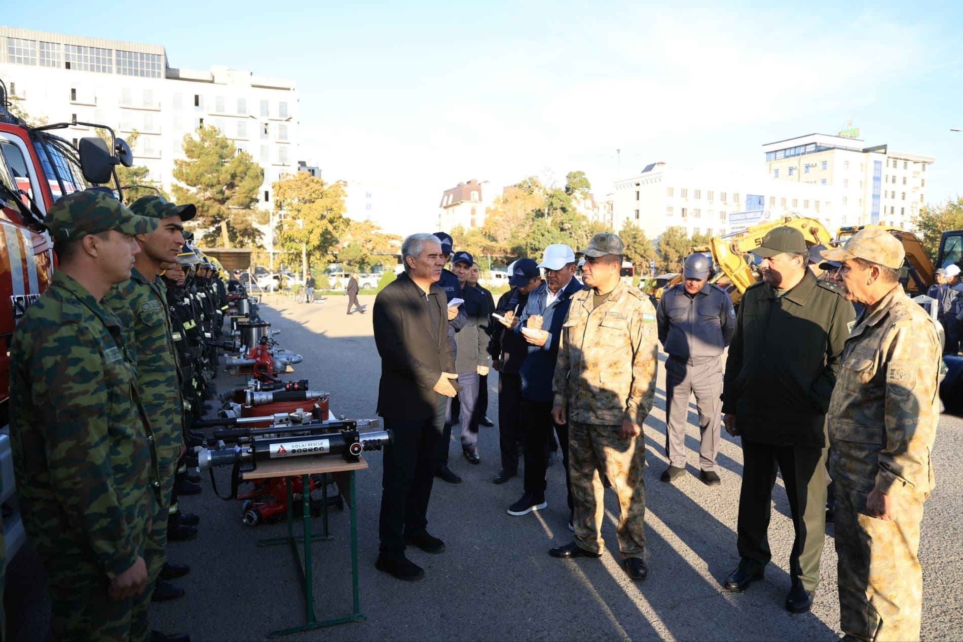 KUZ-QISH MAVSUMIGA TAYYORGARLIK: FVDT XIZMATLARINING SHAYLIK DARAJASI SINOVDAN O‘TKAZILDI