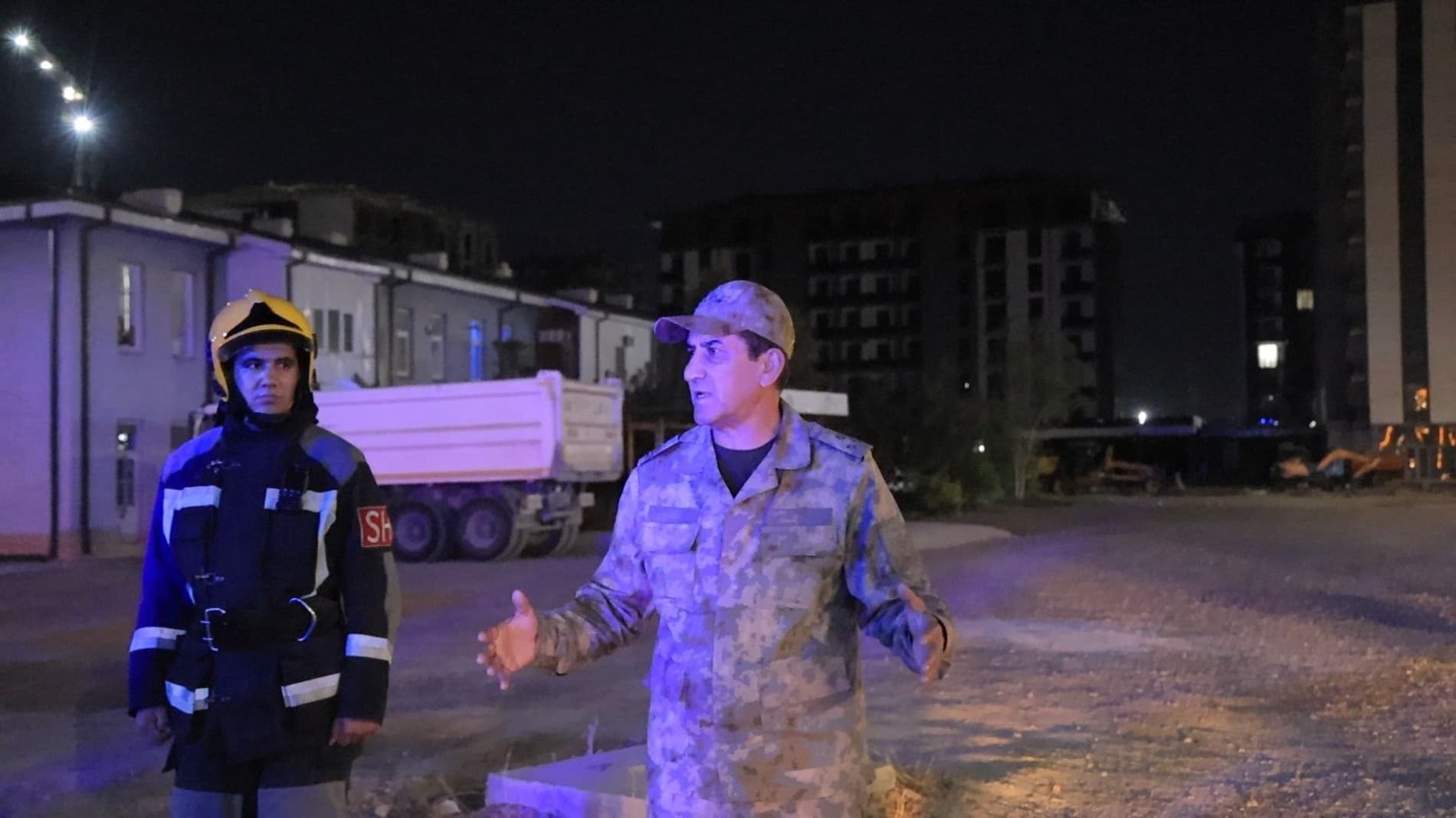 "Karvon shopping Center" savdo markazida oʻquv mashqi