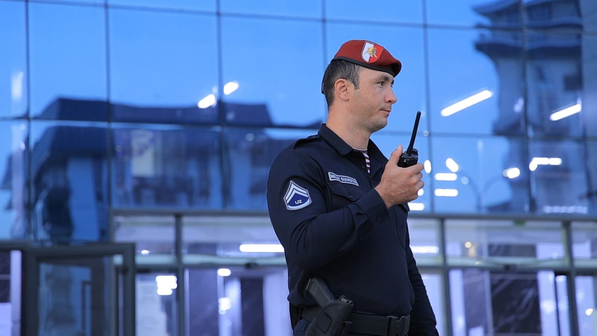 "Karvon shopping Center" savdo markazida oʻquv mashqi