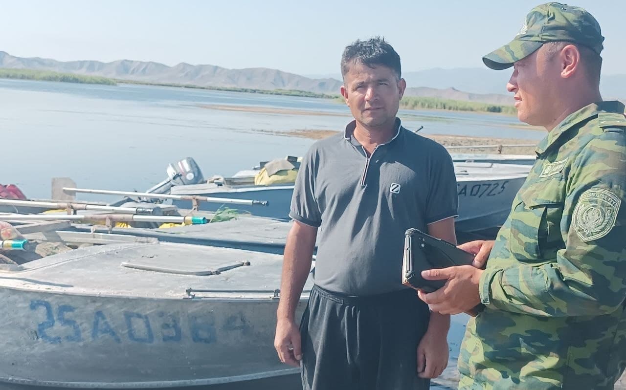 Aydar-Arnasoy ko‘llar tizimida nazorat-profilaktik tadbir o‘tkazildi