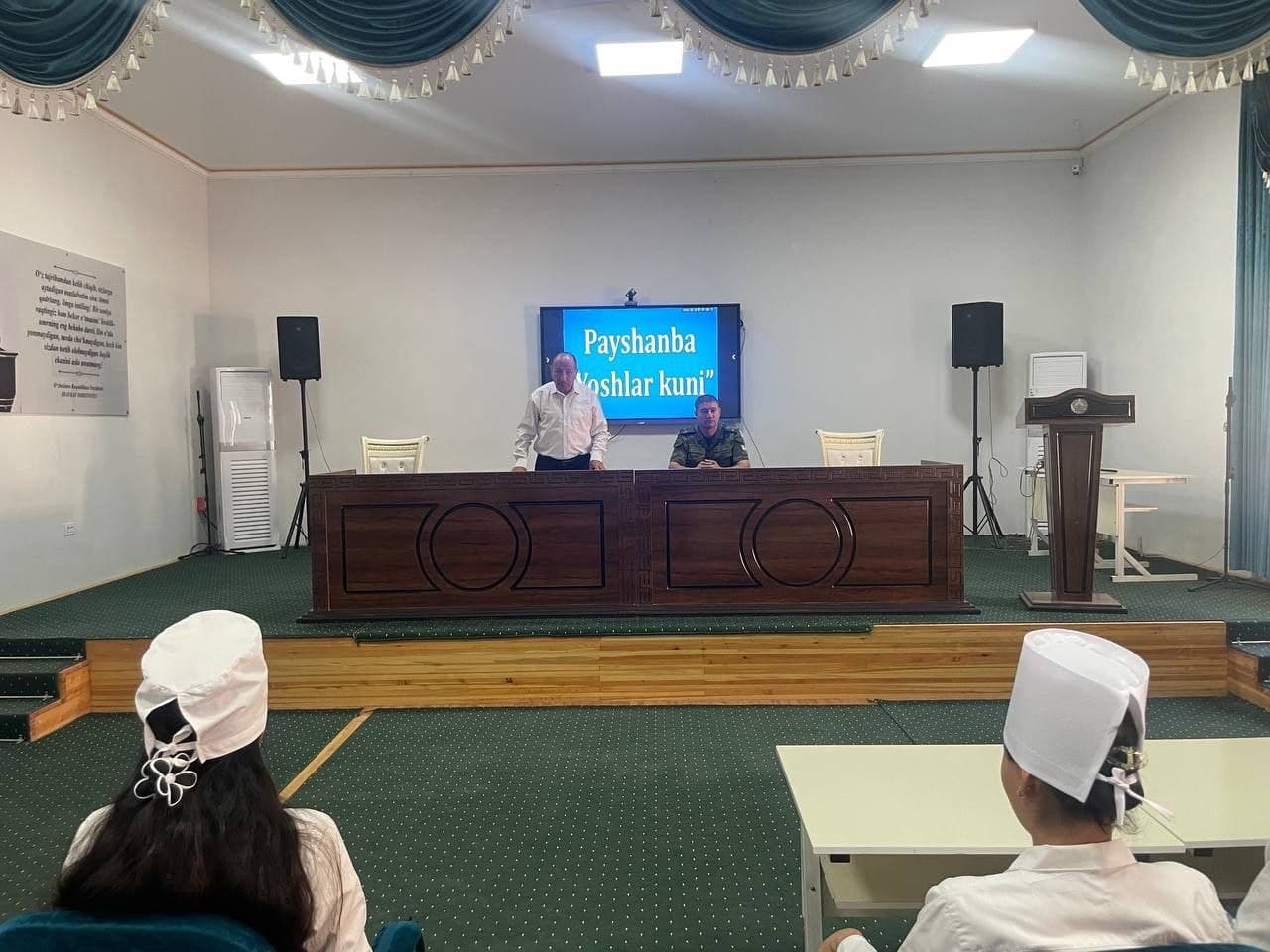 Yoshlar bilan ochiq muloqot o‘tkazildi