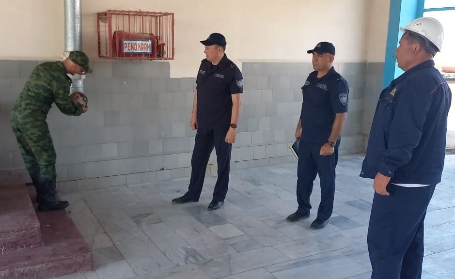 Бошқарма бошлиғи обект фаолияти билан танишди