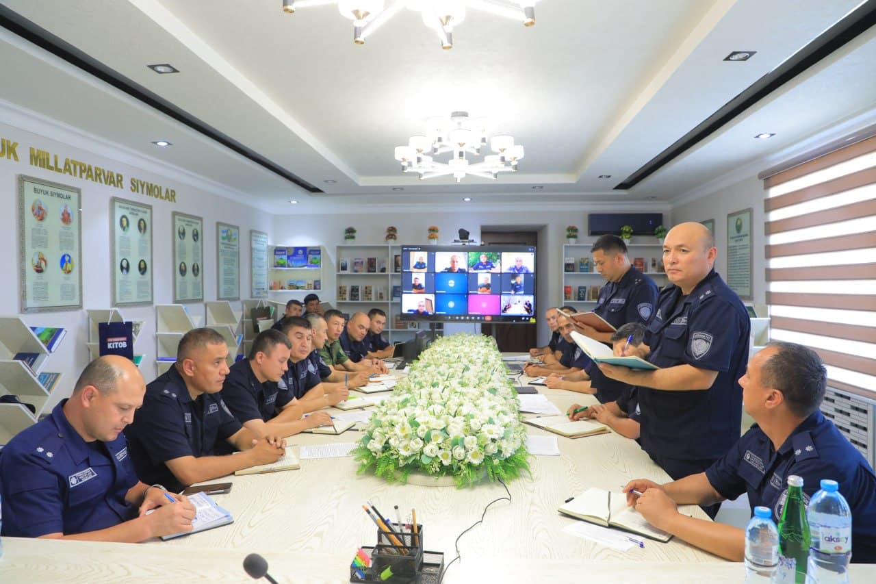 Namangan viloyati Favqulodda vaziyatlar boshqarmasida tezkor yig‘ilish o‘tkazildi
