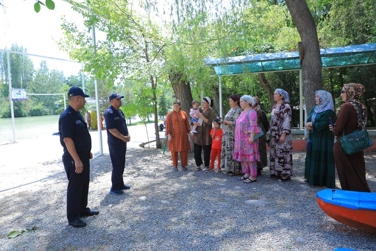 Kosonsoyda bolalar oromgohlari va dam olish maskanlarida xavfsizlik tadbirlari o‘tkazildi