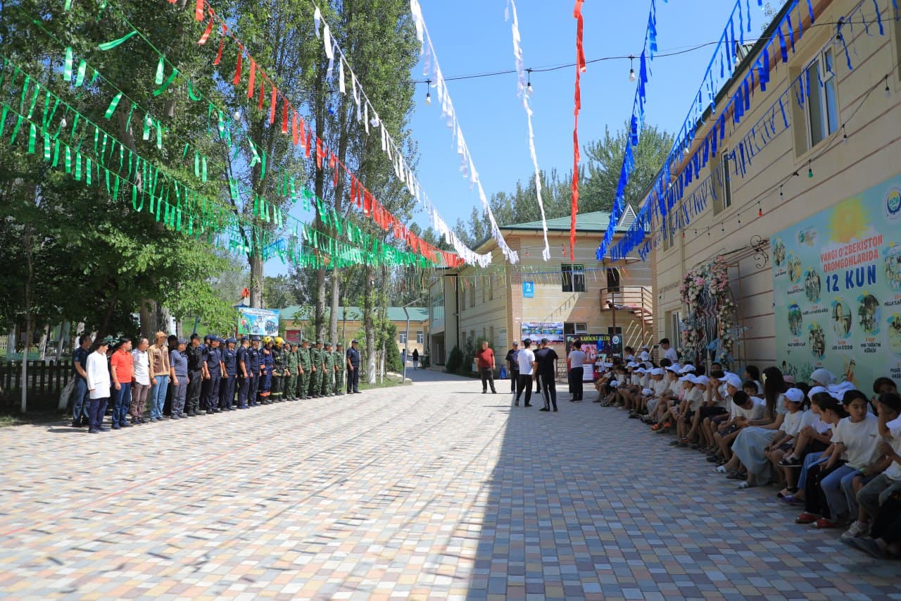 Kosonsoyda bolalar oromgohlari va dam olish maskanlarida xavfsizlik tadbirlari o‘tkazildi
