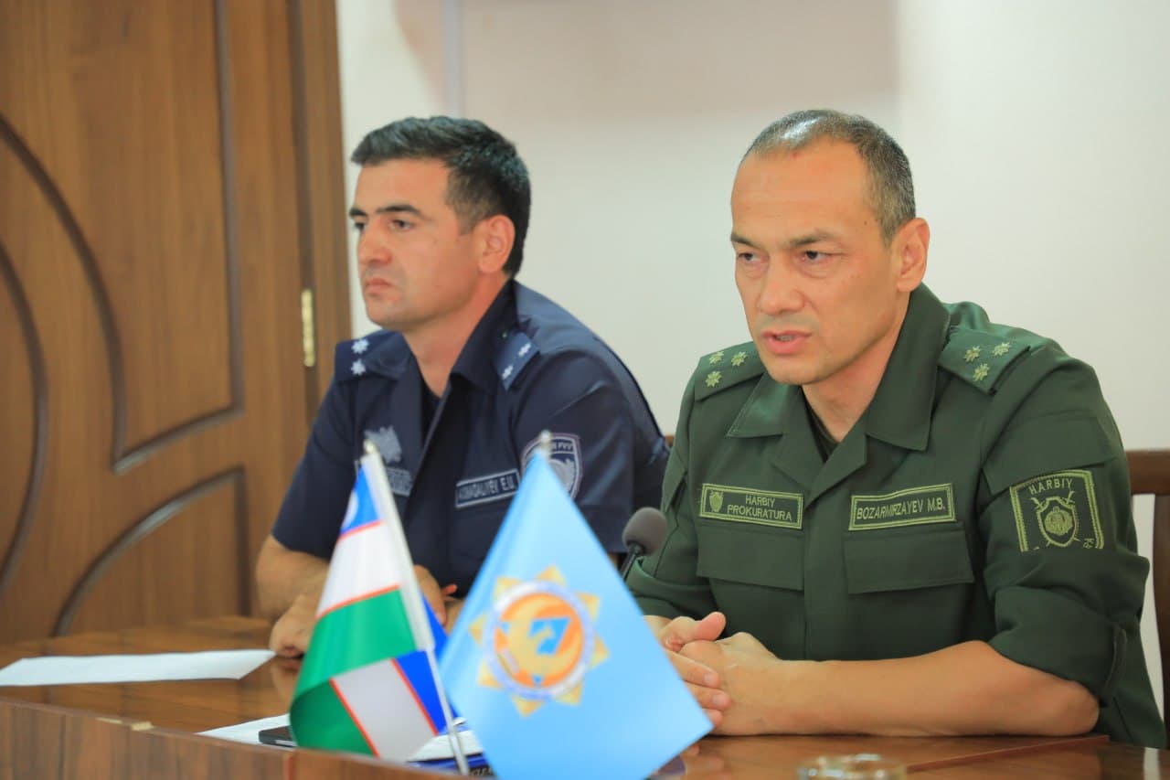 Korrupsiyaga qarshi kurashish va yo‘l harakati xavfsizligi masalalari muhokama qilindi