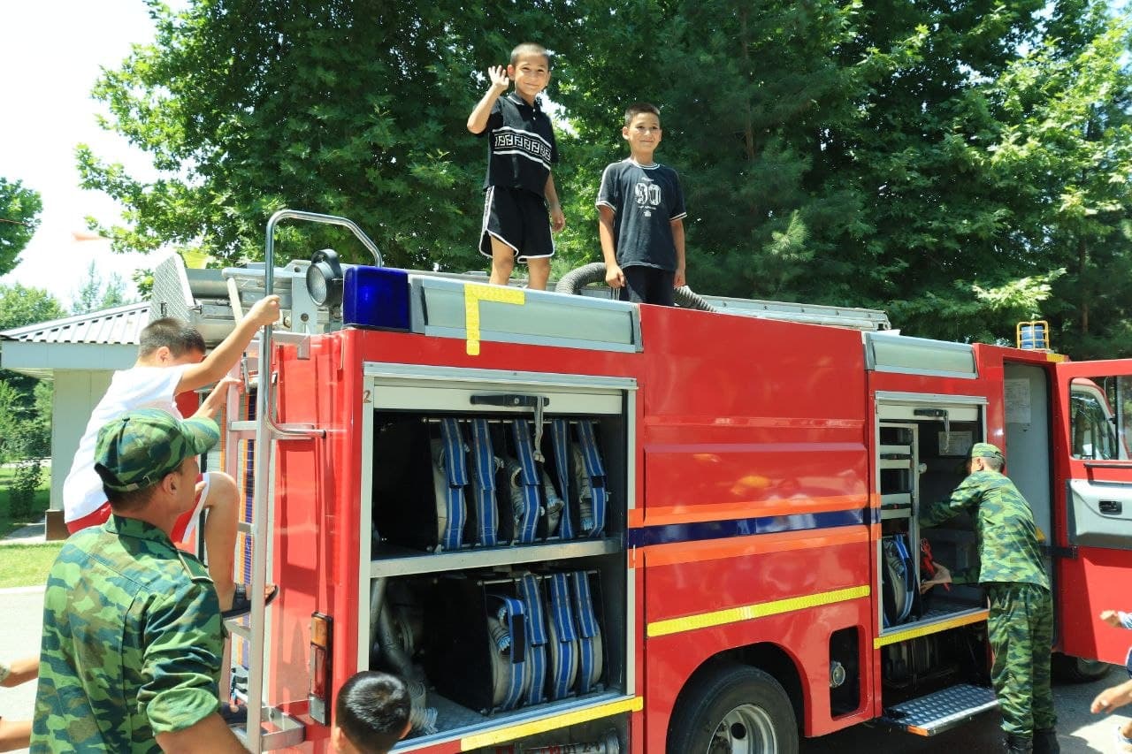 "Harbiy-vatanparvarlik" kuni doirasida Norin oromgohida uchrashuv tashkil etildi