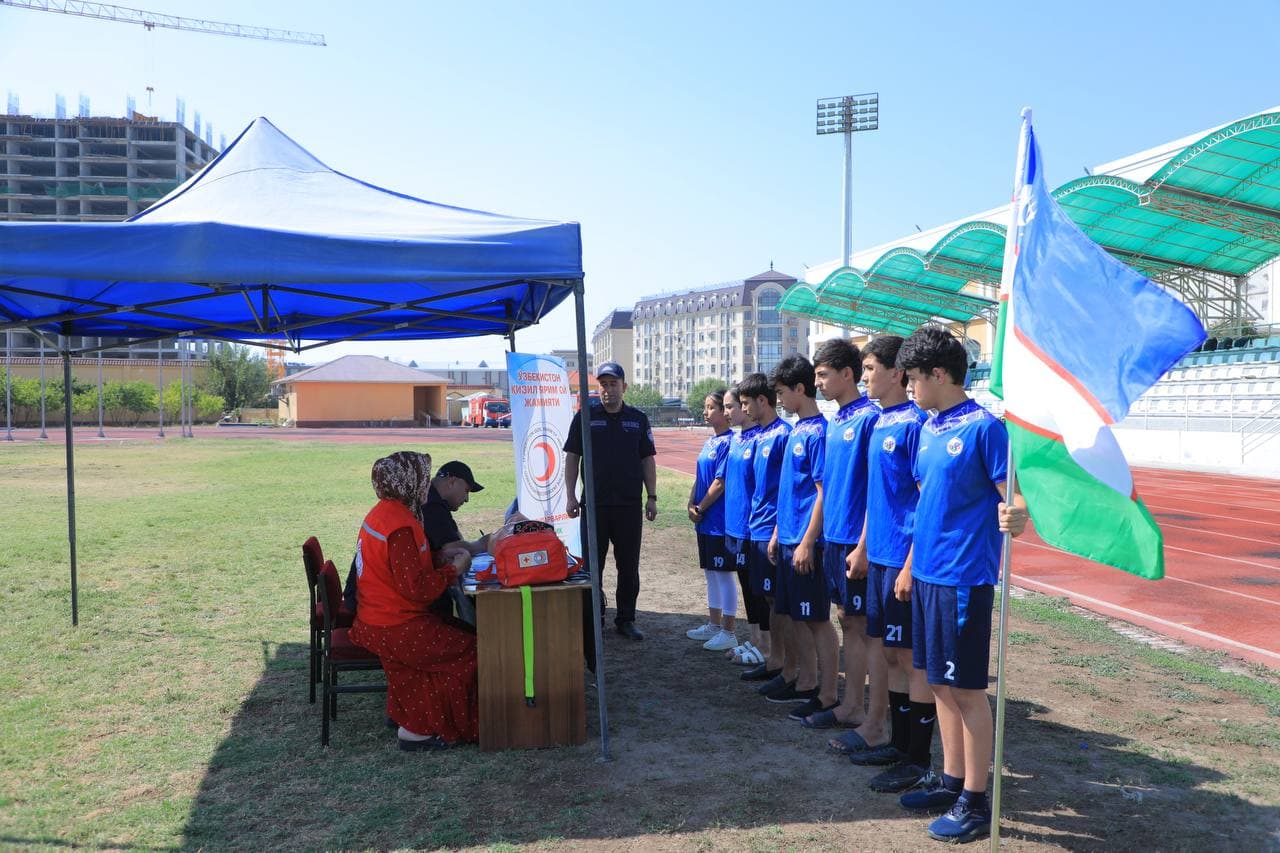 “Yangi O‘zbekistonni yoshlar quradi” shiori ostida Favqulodda vaziyatlar vaziri kubogi viloyat bosqichi musobaqasi o‘tkazildi