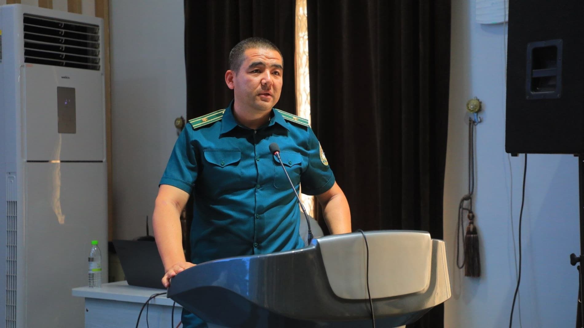 Suv havzalarida xavfsizlik masalalariga bag‘ishlangan ko‘rgazmali o‘quv seminar o‘tkazildi