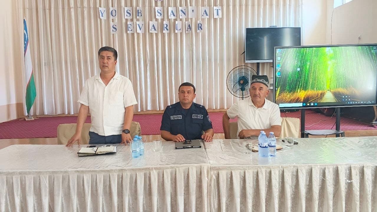 Huquqbuzarliklar profilaktikasi kuni munosabati bilan Payariq tumani FVBda shaxsiy tarkib ishtirokida profilaktik tadbir o‘tkazildi.