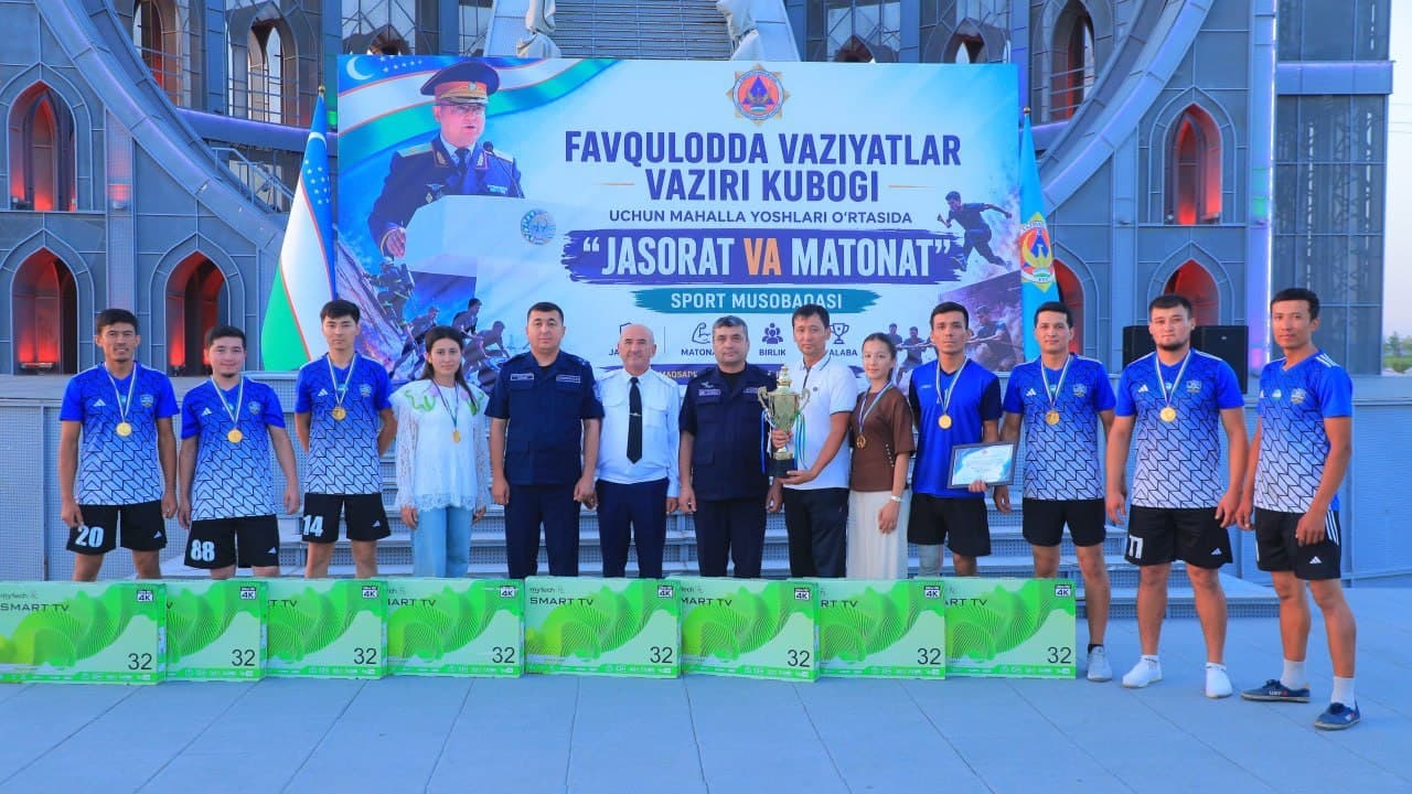 🏆 Иштихонлик ёшлар ФВВ кубоги учун ўтказилган “Жасорат ва матонат” мусобақаларининг вилоят босқичи ғолиби бўлди