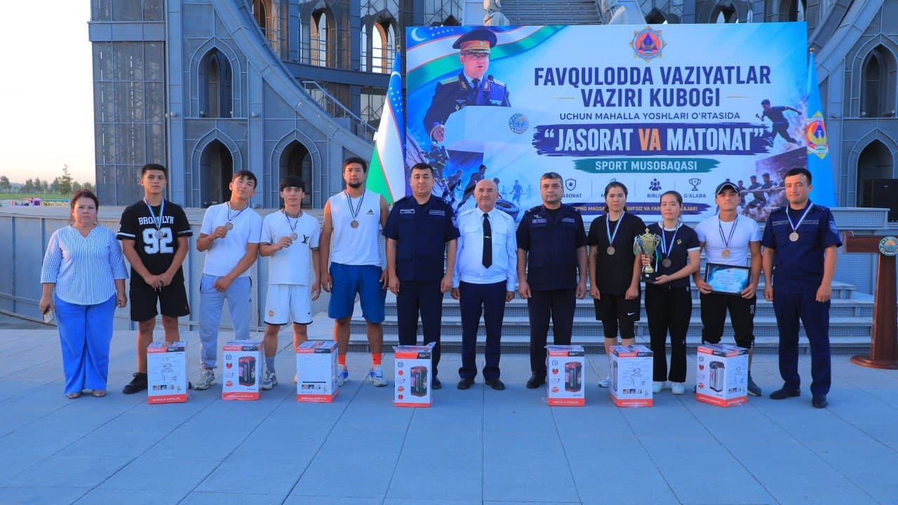🏆 Иштихонлик ёшлар ФВВ кубоги учун ўтказилган “Жасорат ва матонат” мусобақаларининг вилоят босқичи ғолиби бўлди