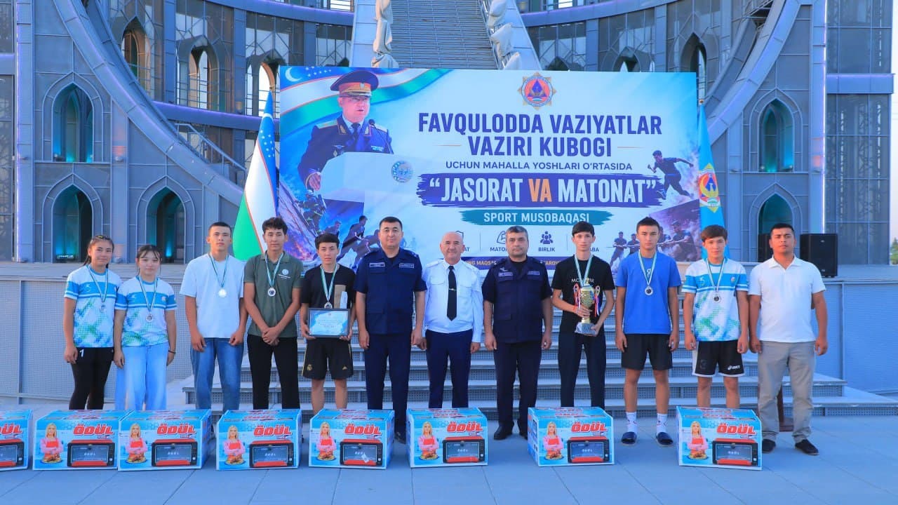 🏆 Иштихонлик ёшлар ФВВ кубоги учун ўтказилган “Жасорат ва матонат” мусобақаларининг вилоят босқичи ғолиби бўлди