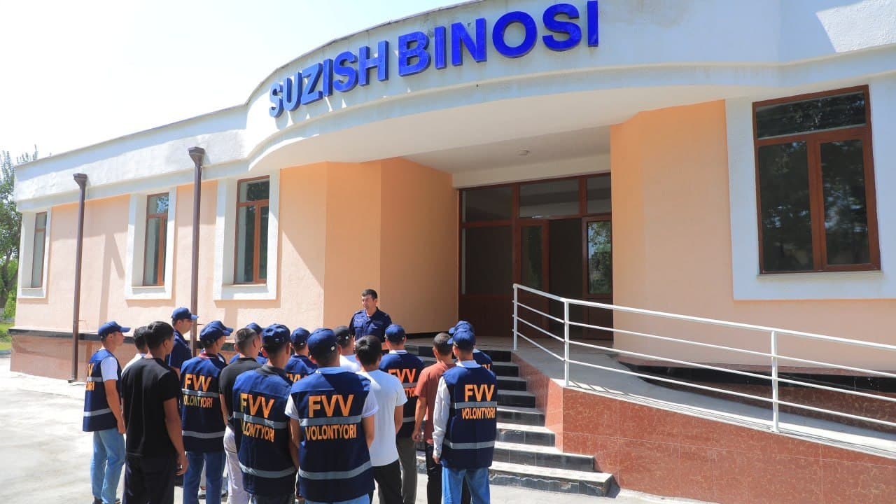 Suv havzalarida xavfsizlik bo‘yicha o‘quv mashg‘uloti o‘tkazildi