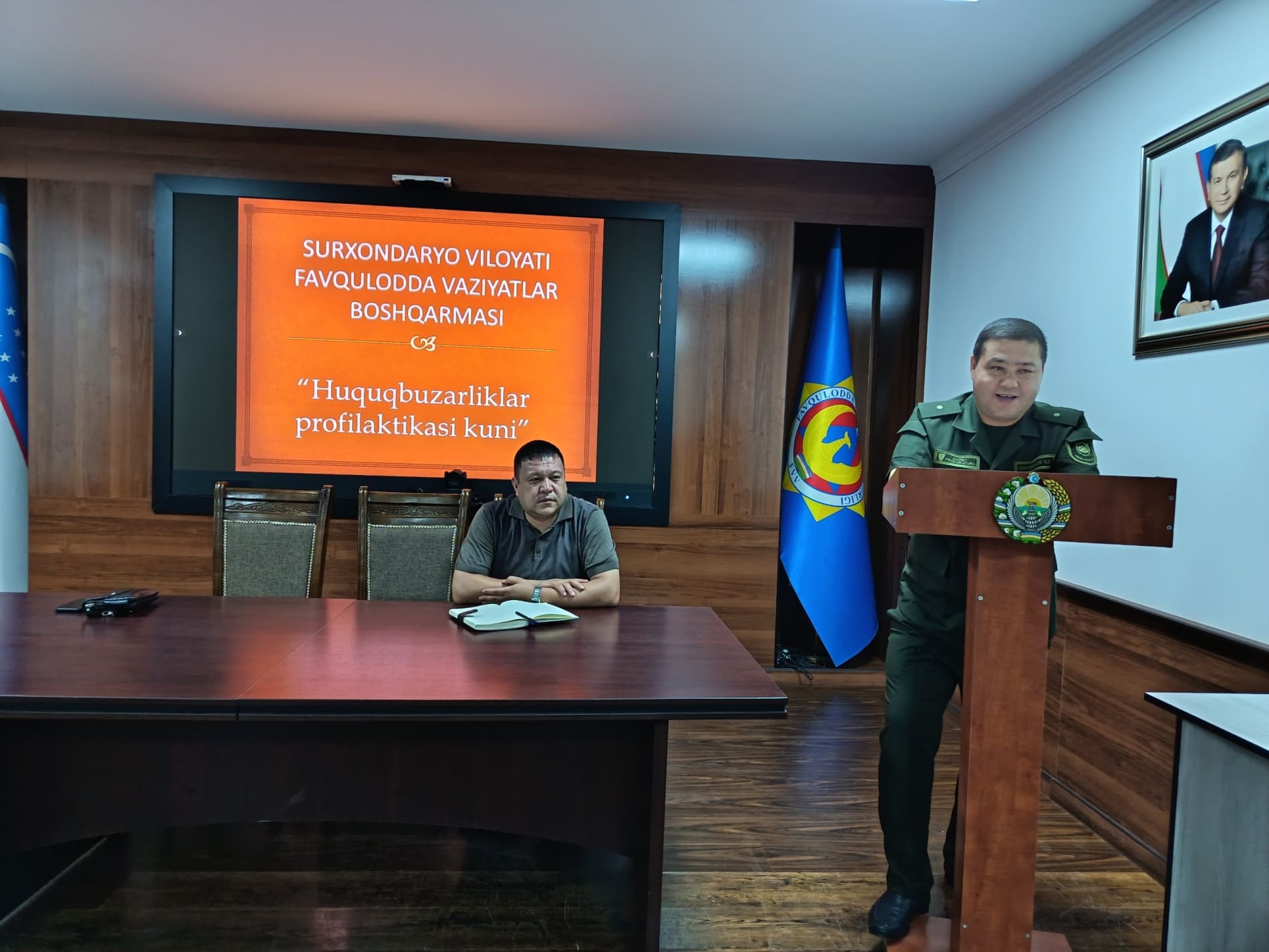 Huquqbuzarliklar profilaktikasi masalalari muhokama qilindi