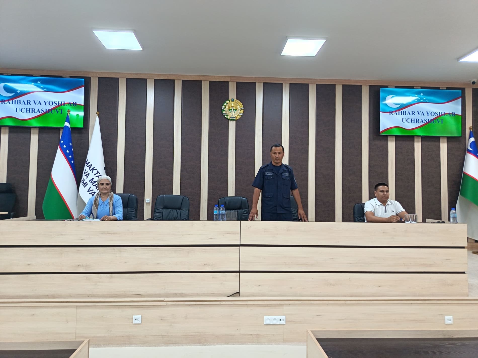 Yoshlar bilan ochiq muloqot va sport musobaqasi o‘tkazildi