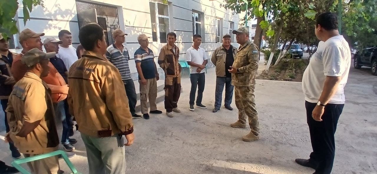 Qiziriqda "Dolzarb 60 kun" doirasida profilaktik yo‘riqnoma o‘tkazildi