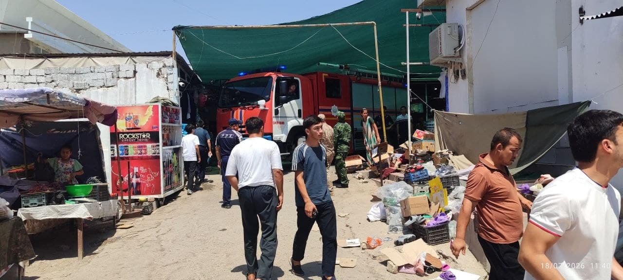 Sherobod markaziy bozorida “Dolzarb 60 kun” doirasida profilaktik tadbirlar o‘tkazildi