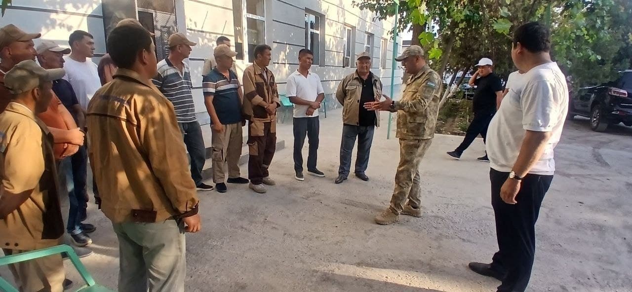 Qiziriqda "Dolzarb 60 kun" doirasida profilaktik yo‘riqnoma o‘tkazildi
