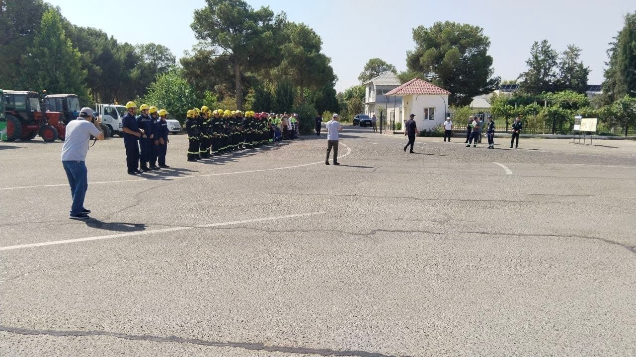 Termiz xalqaro aeroportida amaliy-taktik o‘quv mashqi o‘tkazildi