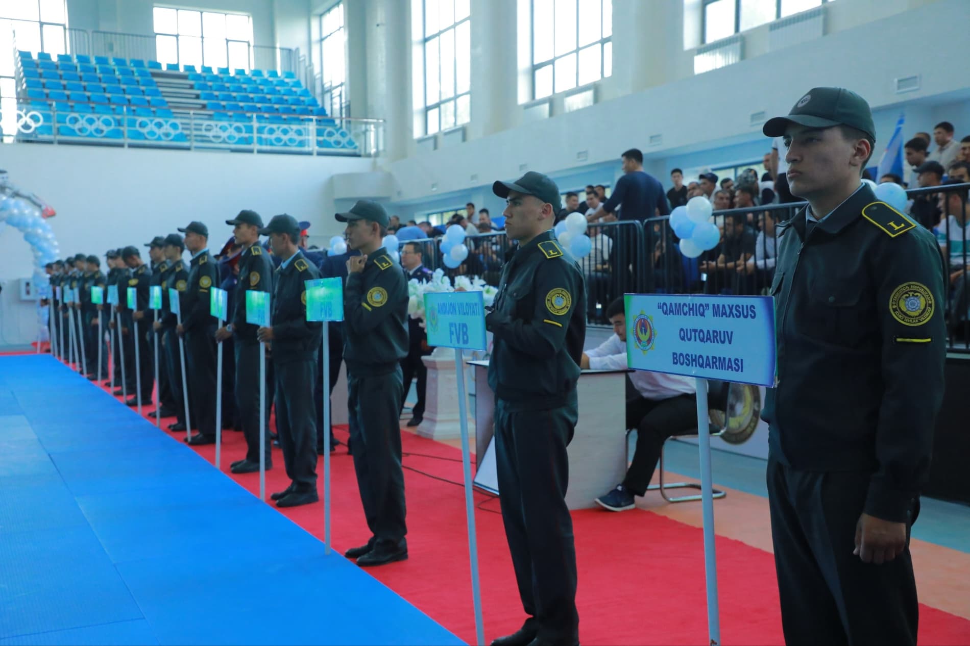 SURXONDARYODA “FAVQULODDA VAZIYATLAR VAZIRI KUBOGI” UCHUN KURASH MUSOBAQASI O‘TKAZILDI