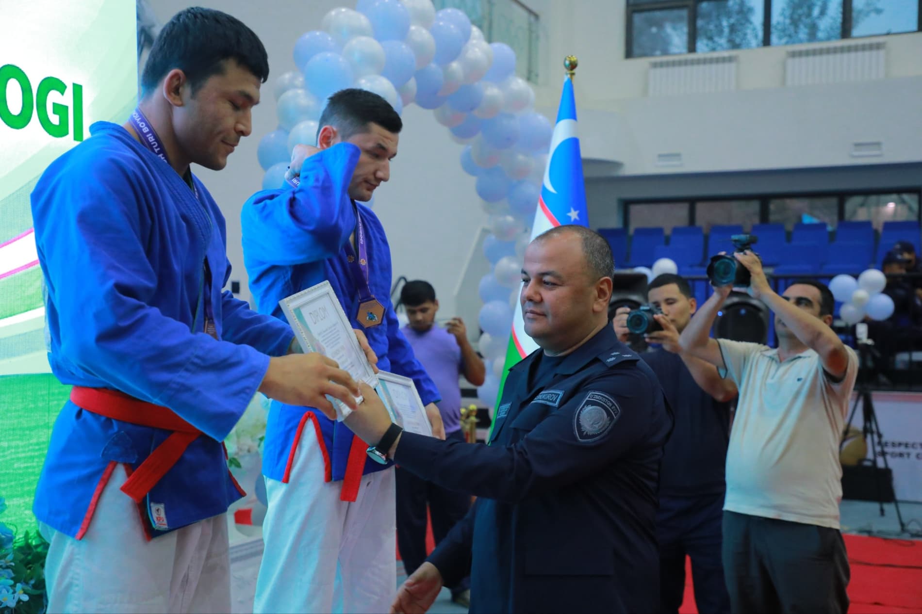 SURXONDARYODA “FAVQULODDA VAZIYATLAR VAZIRI KUBOGI” UCHUN KURASH MUSOBAQASI O‘TKAZILDI