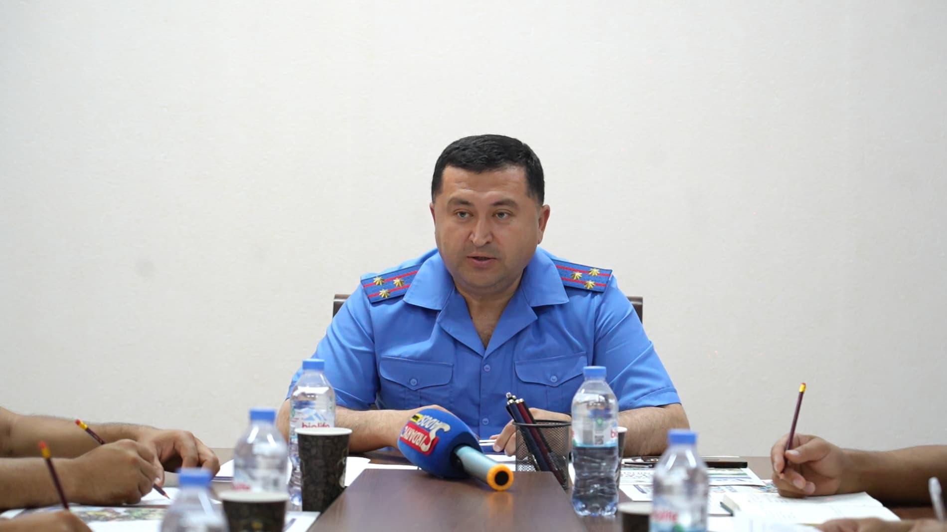 Сирдарё вилояти ФВБда матбуот анжумани ўтказилди.