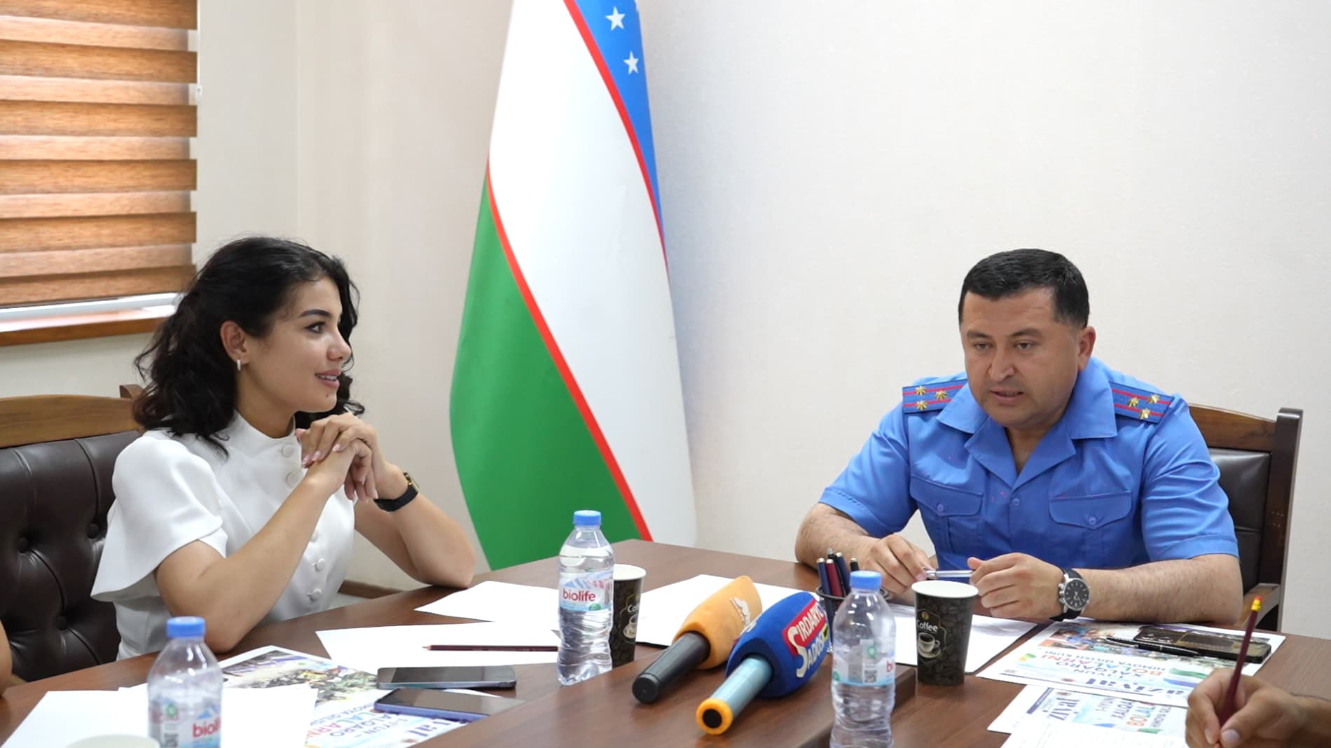 Сирдарё вилояти ФВБда матбуот анжумани ўтказилди.