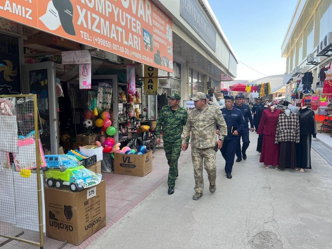 Sirdaryo viloyati Favqulodda vaziyatlar boshqarmasi rahbariyati ishtirokida Guliston shahridagi bozorlar hududida profilaktik tadbirlar o‘tkazilmoqda.