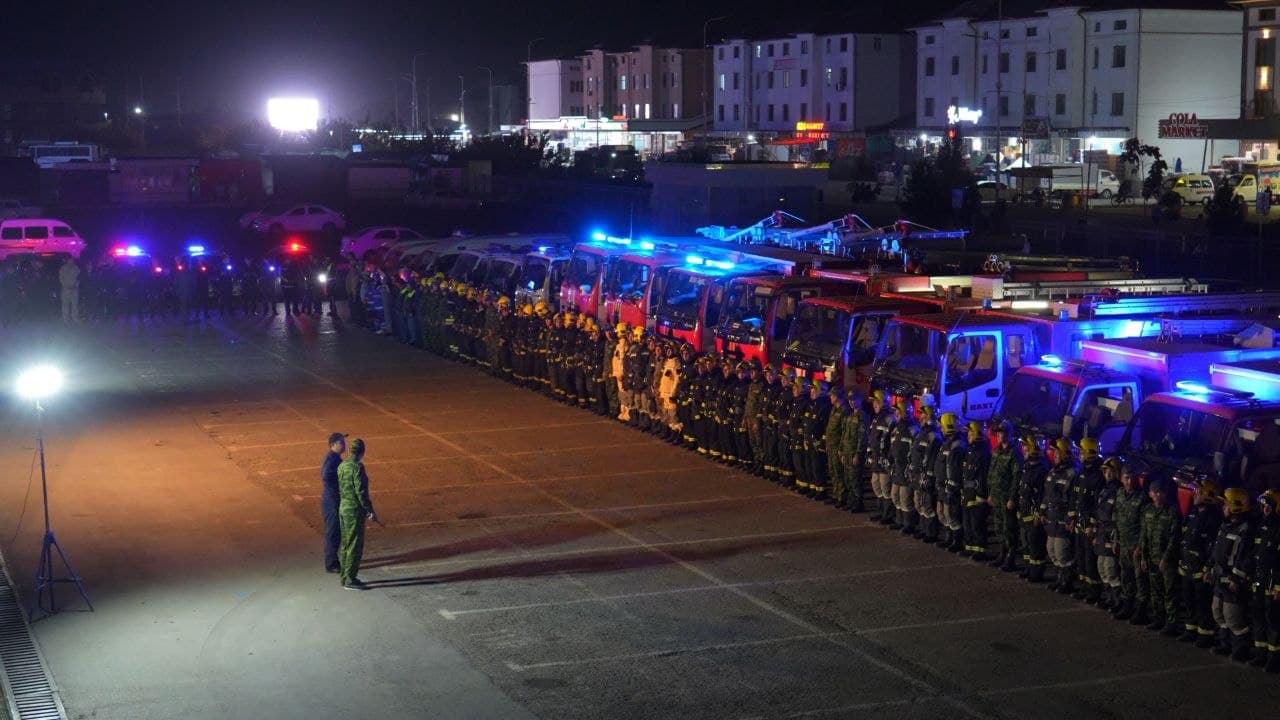 FVV departamenti boshlig‘ining o‘rinbosari, polkovnik Akmal O‘rinboyev rahbarligida "Guliston dehqon bozori" hududida maxsus-taktik oʻquv mashqi oʻtkazildi.