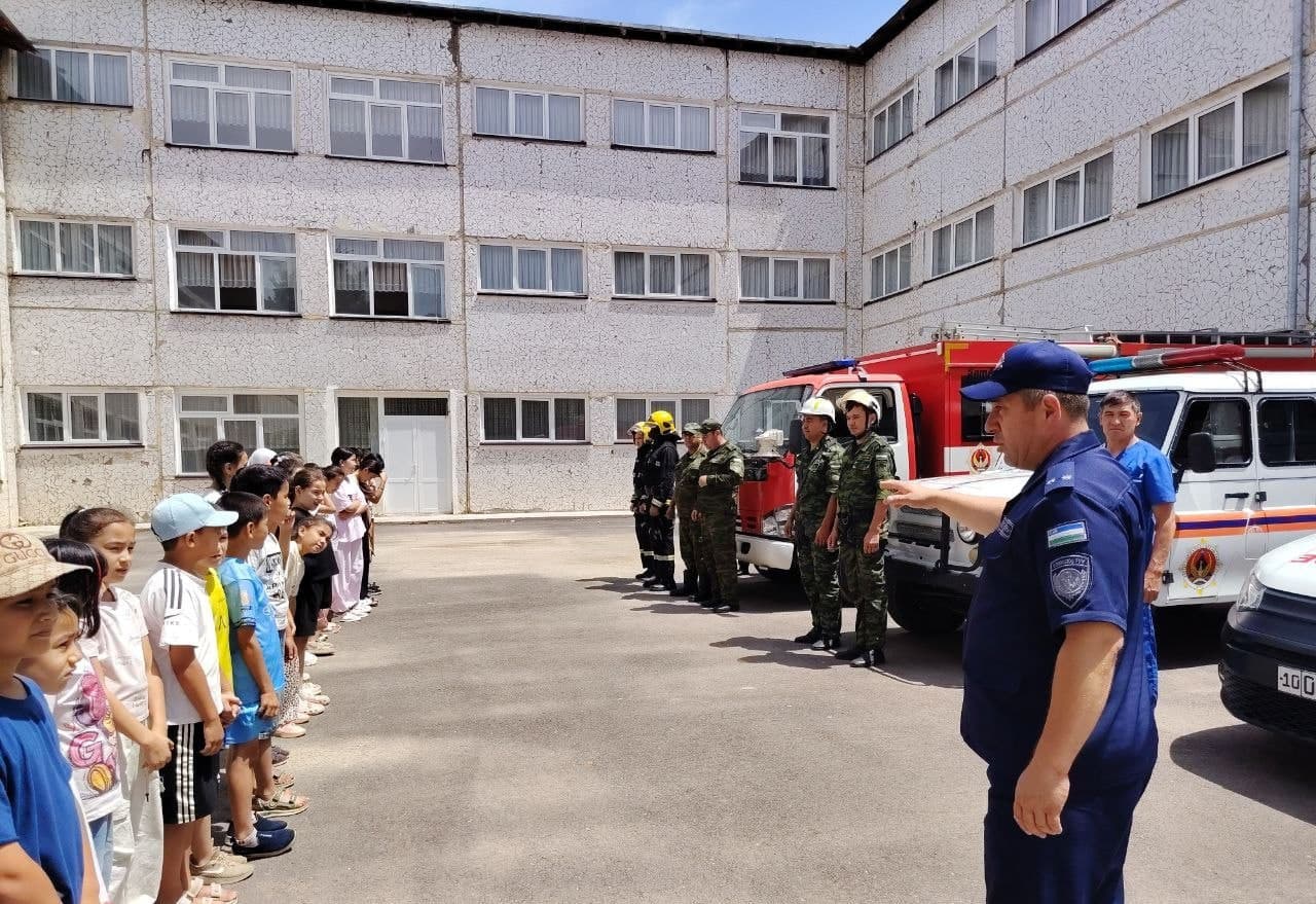 Chirchiq shahridagi sog‘lomlashtirish oromgohlarida xavfsizlik bo‘yicha targ‘ibot tadbirlari o‘tkazildi