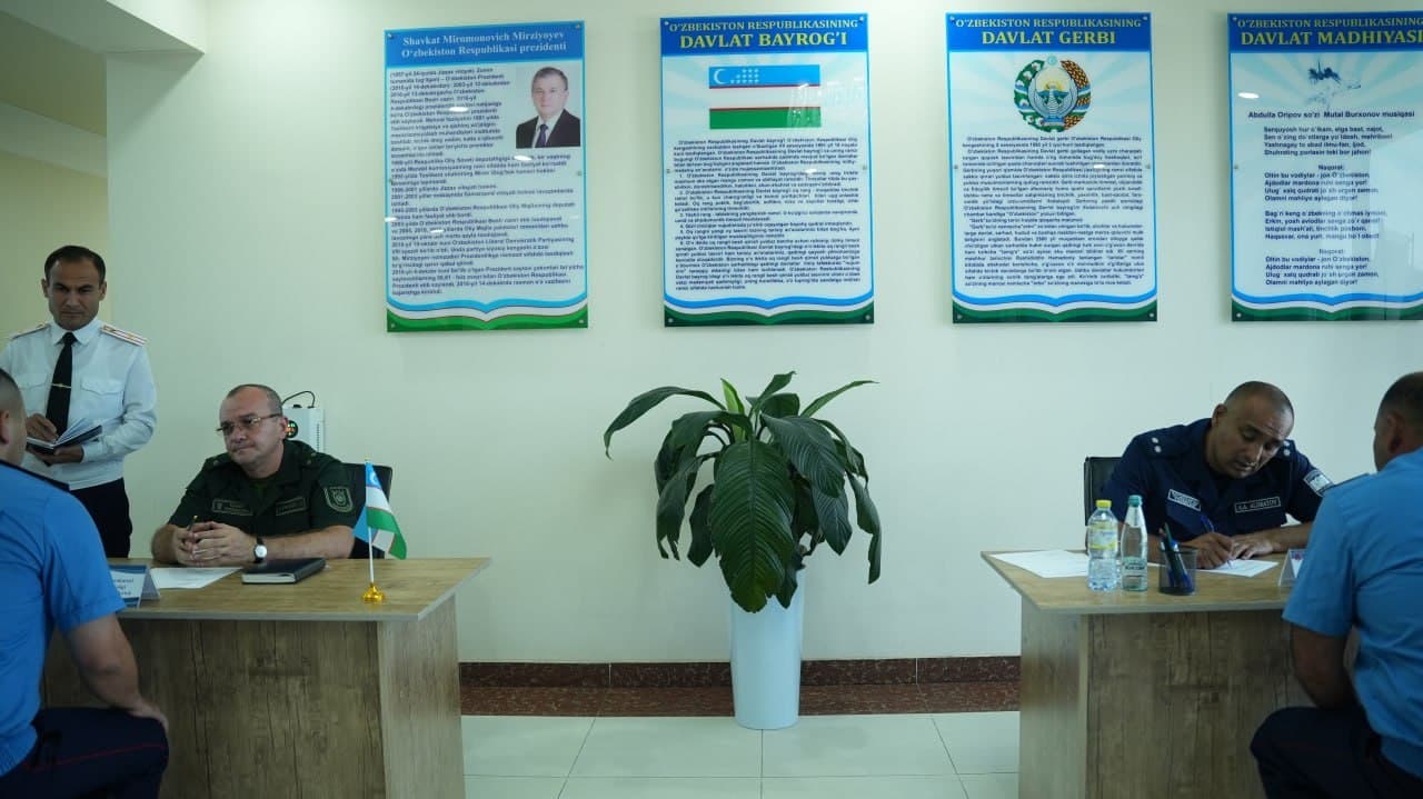 Toshkent viloyati Favqulodda vaziyatlar bosh boshqarmasida sayyor qabul o‘tkazildi