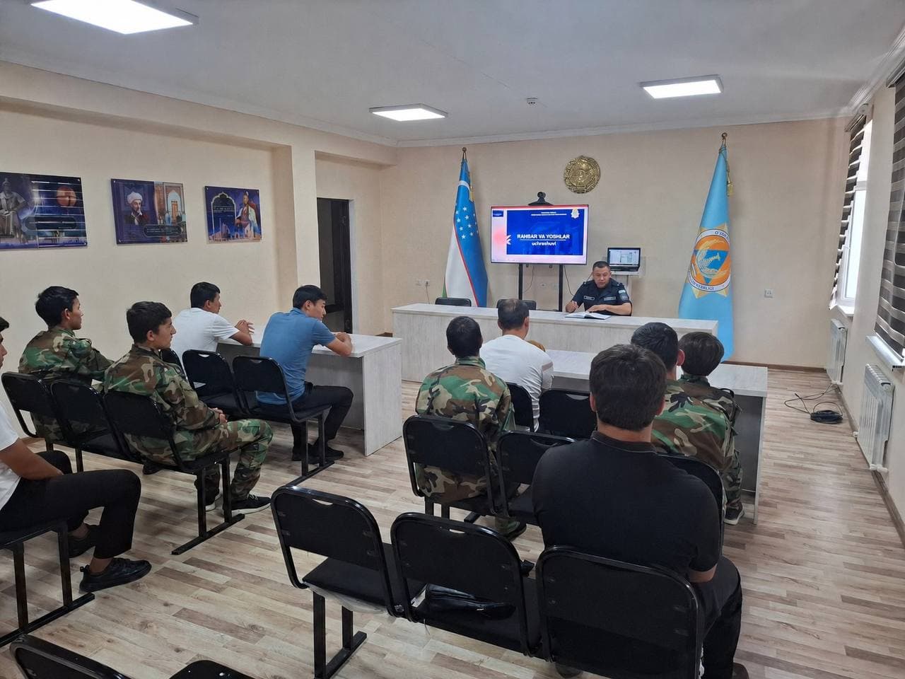Payshanba – yoshlar bilan ishlash kuni doirasida Toshkent viloyati FVBBning barcha shahar va tuman FVB boshliqlari tomonidan "Rahbar va yoshlar" uchrashuvlari tashkil etildi.
