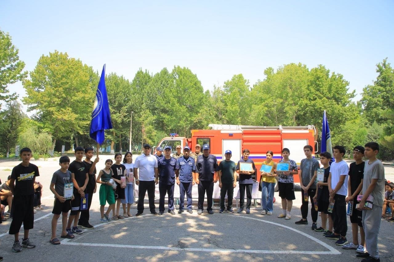 "DOLZARB 60 KUN" DOIRASIDA "KIMYOGAR" BOLALAR SOG‘LOMLASHTIRISH OROMGOHIDA YONG‘IN XAVFSIZLIGIGA BAG‘ISHLANGAN PROFILAKTIK TADBIR O‘TKAZILDI