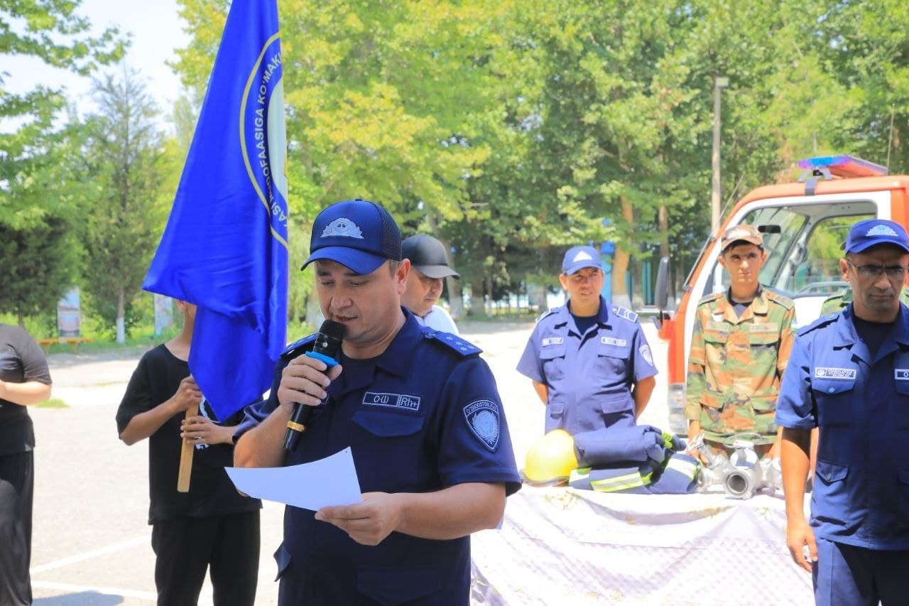 "DOLZARB 60 KUN" DOIRASIDA "KIMYOGAR" BOLALAR SOG‘LOMLASHTIRISH OROMGOHIDA YONG‘IN XAVFSIZLIGIGA BAG‘ISHLANGAN PROFILAKTIK TADBIR O‘TKAZILDI