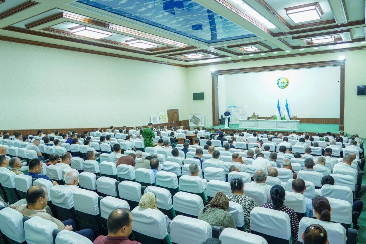 Hazorasp tumanida Qo‘mondonlik-shtab o‘quv mashqlari o‘tkazildi